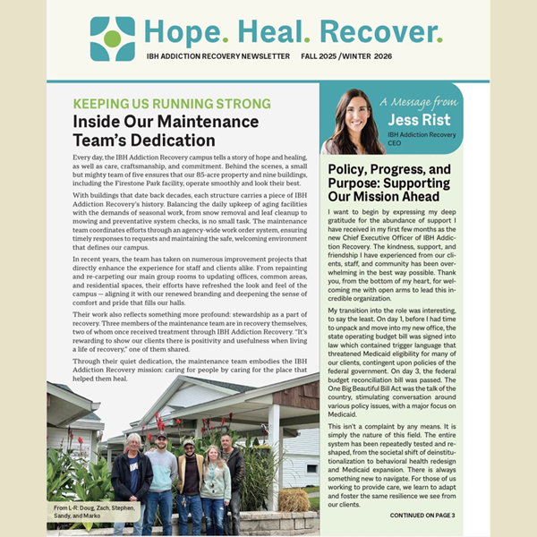 Newsletter Cover