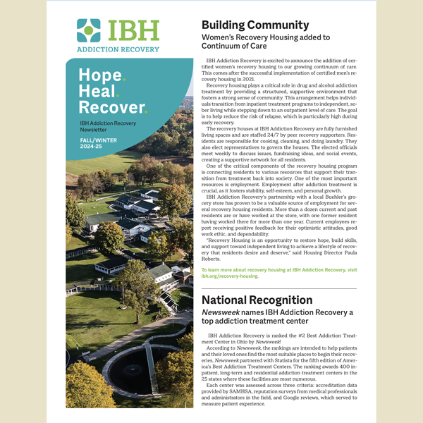 IBH Newsletter Winter 24-25